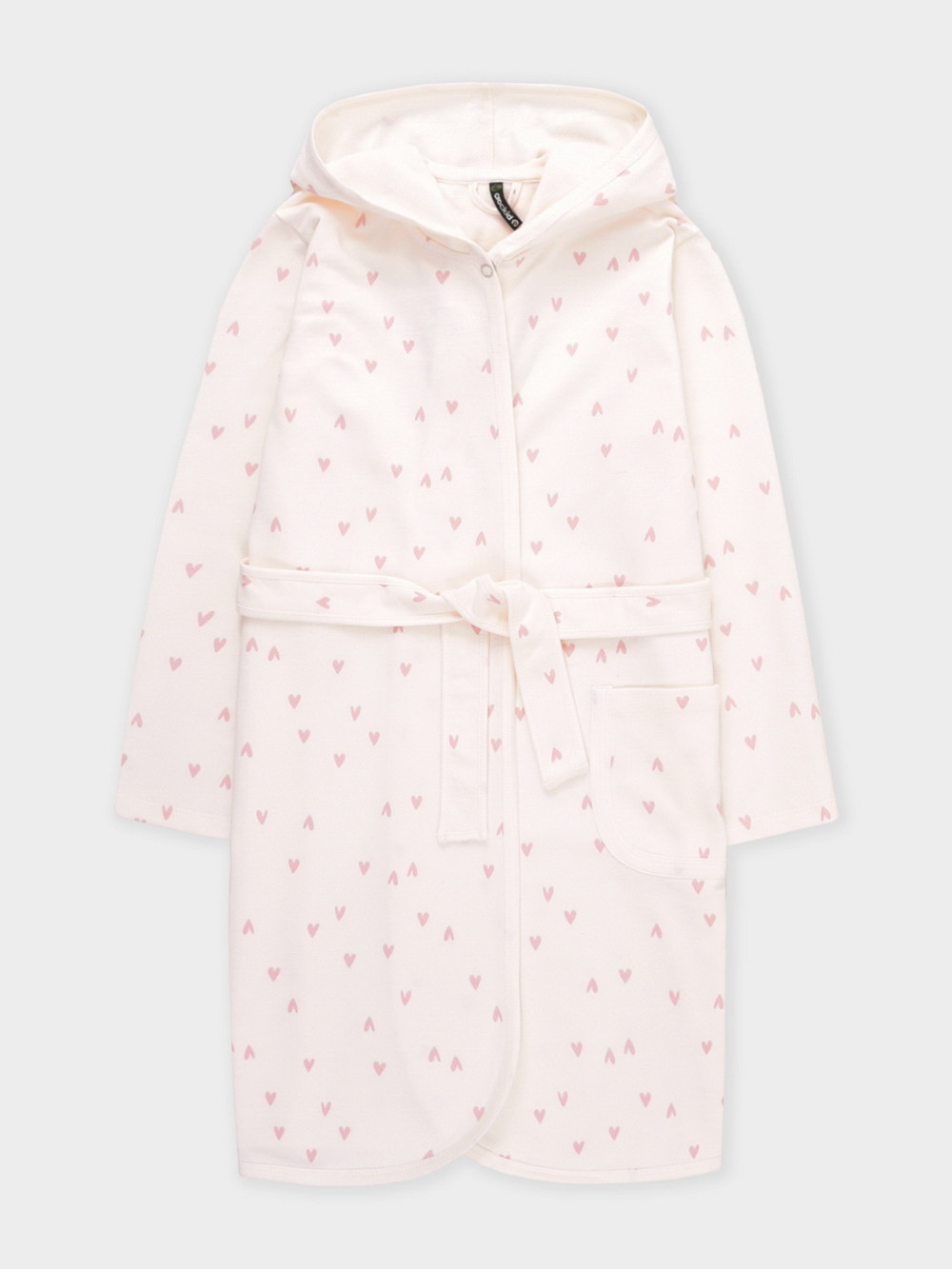 Халат для девочки, артикул: К 5763, цвет: сливки2