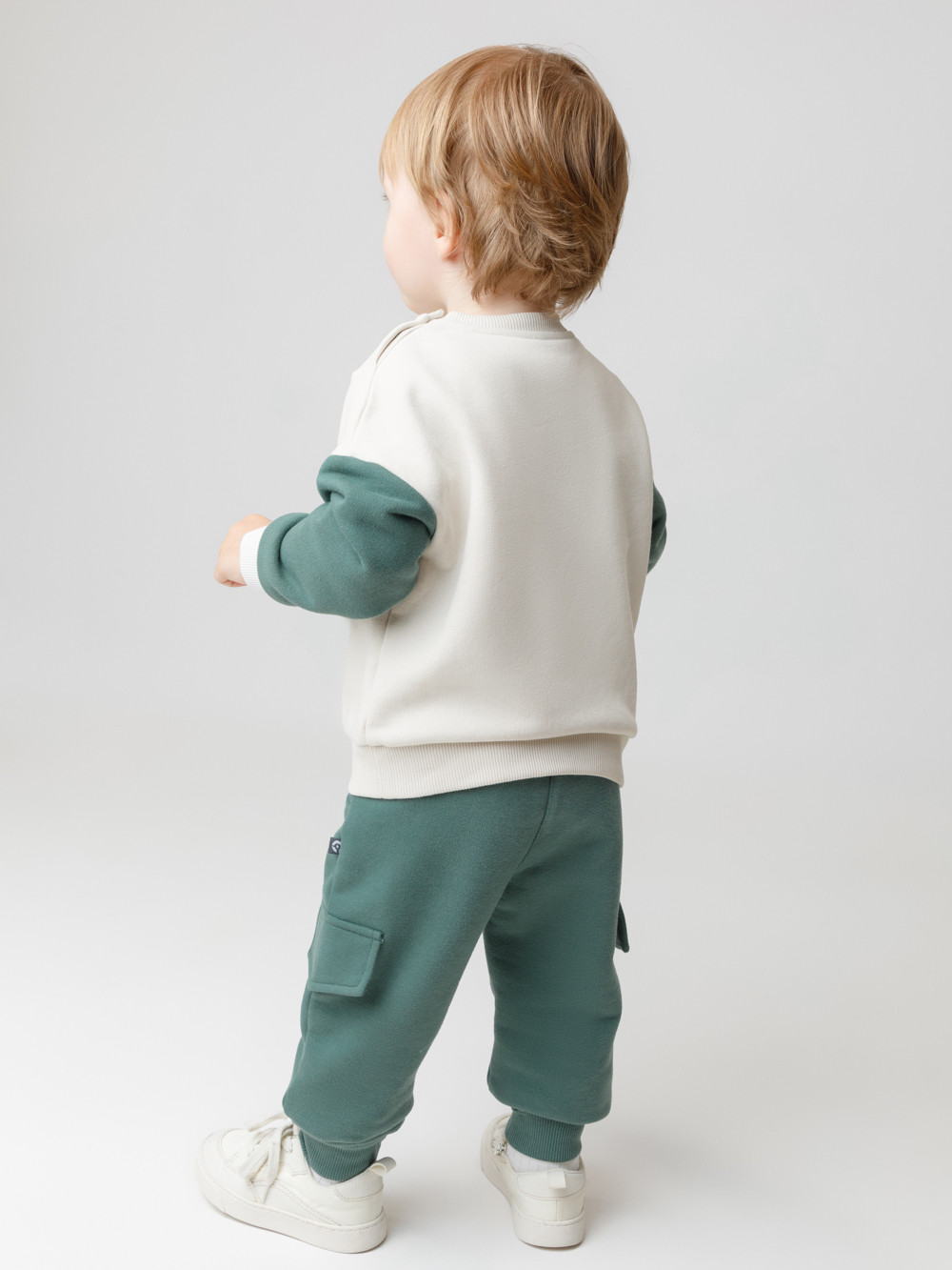 Брюки для мальчика, артикул: КР 400853, цвет: зеленый, фото 5