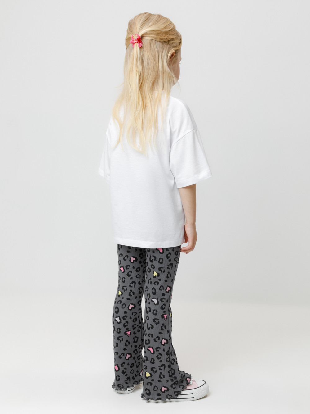 Брюки для девочки, артикул: МП 400835, цвет: серый, фото 5