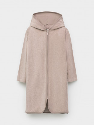 Халат для девочки, артикул: К 5766, цвет: бежевый