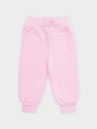Брюки для девочки, артикул: КР 400913, цвет: светло-розовый