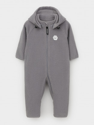 Комбинезон для мальчика, артикул: ФЛ 60011/4 ГР, цвет: серый