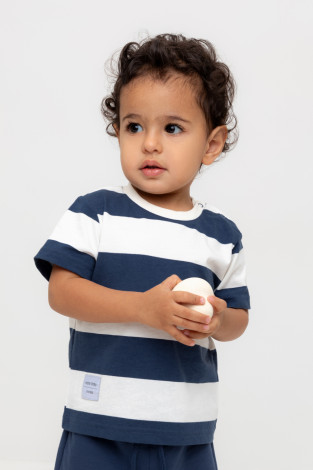 Футболка для мальчика, артикул: КР 302374, цвет: синий