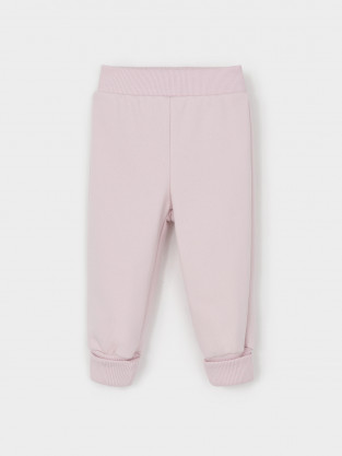 Брюки для девочки, артикул: КР 400944, цвет: светло-розовый