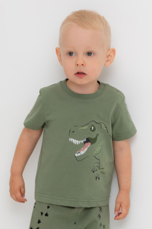 Футболка для мальчика, артикул: КР 302700, цвет: хаки