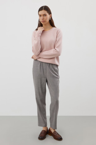Брюки женские для мам, артикул: ЕТ 40032, цвет: серый
