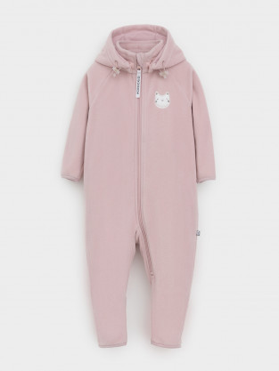 Комбинезон для девочки, артикул: ФЛ 60010/1 ГР, цвет: розовый