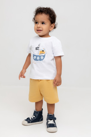 Шорты для мальчика, артикул: КР 400658, цвет: желтый