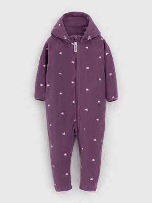 Комбинезон для девочки, артикул: ФЛ 60009/н/7 ГР, цвет: бордовый