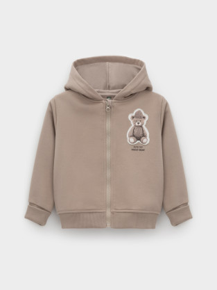 Толстовки для мальчика, артикул: КР 302910, цвет: бежевый
