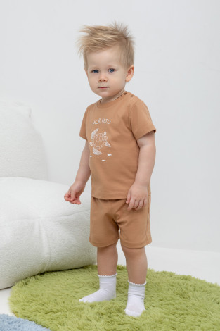 Шорты для мальчика, артикул: КР 400658, цвет: коричневый
