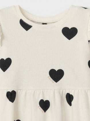 Платье для девочки, артикул: КР 5979, цвет: сахар - 2 фото