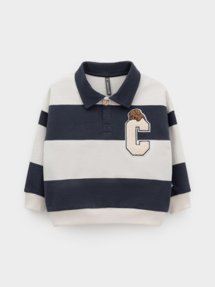 Свитшоты для мальчика, артикул: КР 302898, цвет: бежевый - 2 фото