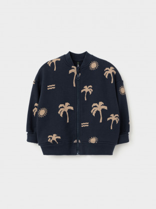 Жакет для мальчика, артикул: КР 302976, цвет: темно-синий - 2 фото