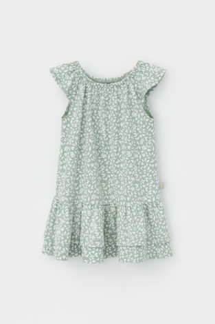 Платье для девочки, артикул: КР 5873, цвет: минт - 2 фото