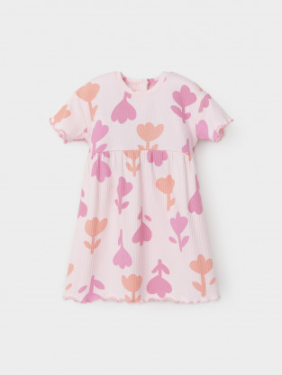 Платье для девочки, артикул: КР 5963, цвет: светло-розовый - 2 фото
