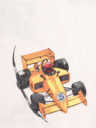 Футболка для мальчика, артикул: КР 302537, цвет: сахар - 2 фото