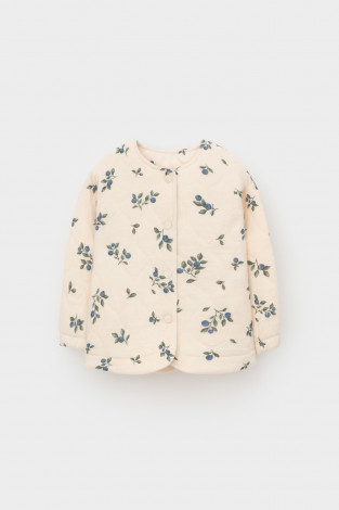 Жакет для девочки, артикул: КР 302734, цвет: светло-бежевый - 2 фото