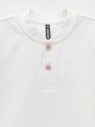 Футболка для мальчика, артикул: КР 302584, цвет: сахар - 2 фото