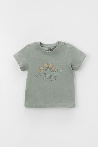 Футболка для мальчика, артикул: КР 302155/1, цвет: зеленый - 2 фото